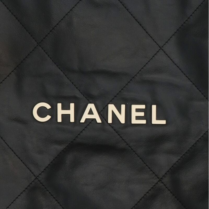 CHANEL 22 Calfskin Chain Leather Backpack Size ONE SIZE