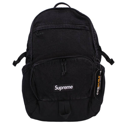 SUPREME 25AW Box Logo Denim Backpack