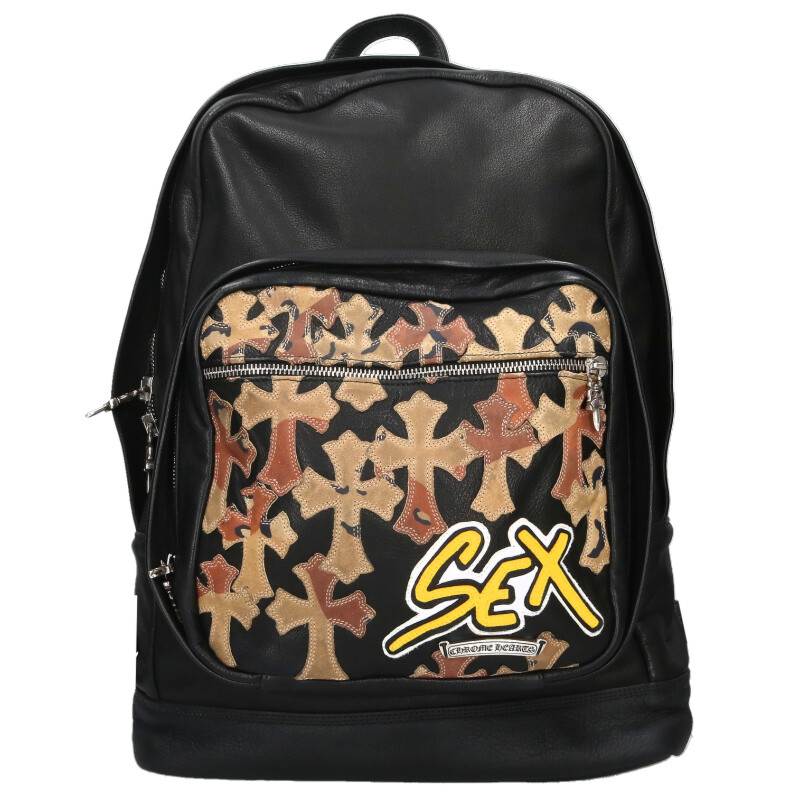 Chrome Hearts Cemetery Cross Backpack Multi Size ONE SIZE