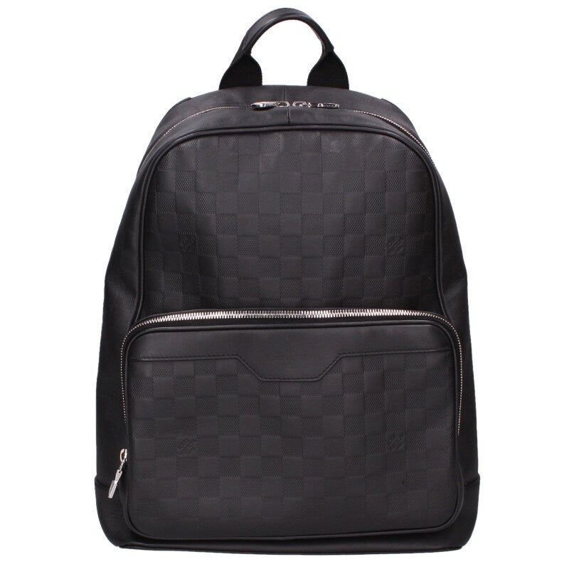 LOUISVUITTON Damier Infini Backpack Black Size ONE SIZE