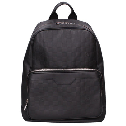 LOUISVUITTON Damier Infini Backpack Black Size ONE SIZE