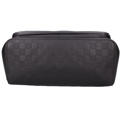 LOUISVUITTON Damier Infini Backpack Black Size ONE SIZE