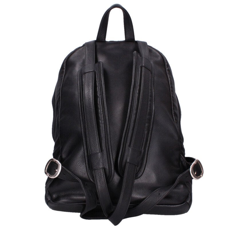 Chrome Hearts 7th Grade Cemetery Cross Camo Leather Backpack