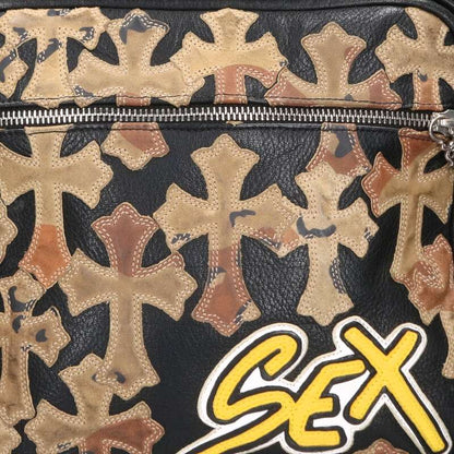 Chrome Hearts 7th Grade Cemetery Cross Camo Leather Backpack
