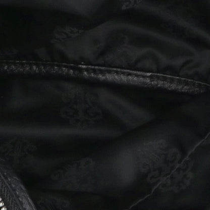 Chrome Hearts Heart Leather Backpack Black Size ONE SIZE