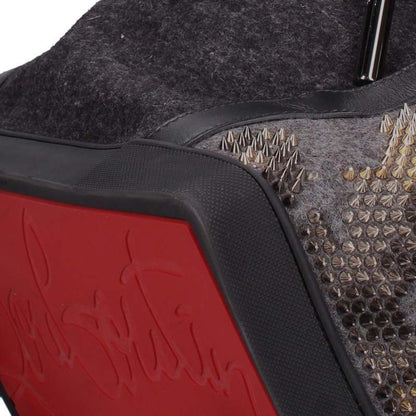 Christian Louboutin Explorafunk Backpack Gray Size ONE SIZE
