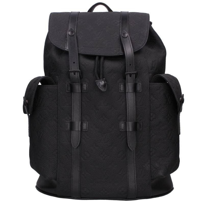 LOUISVUITTON Christopher PM Leather Backpack Size PM