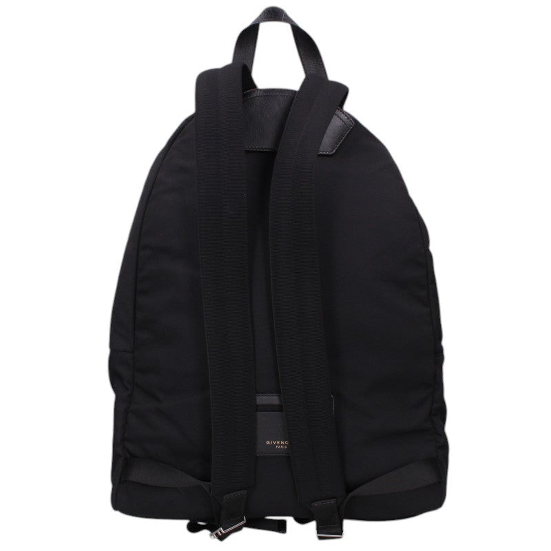 GIVENCHY Logo Nylon Backpack Black & White Size ONE SIZE