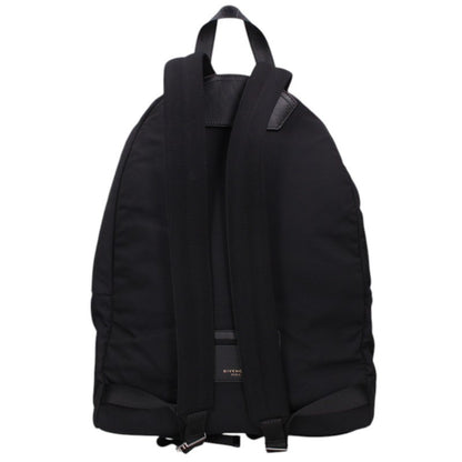 GIVENCHY Logo Nylon Backpack Black & White Size ONE SIZE