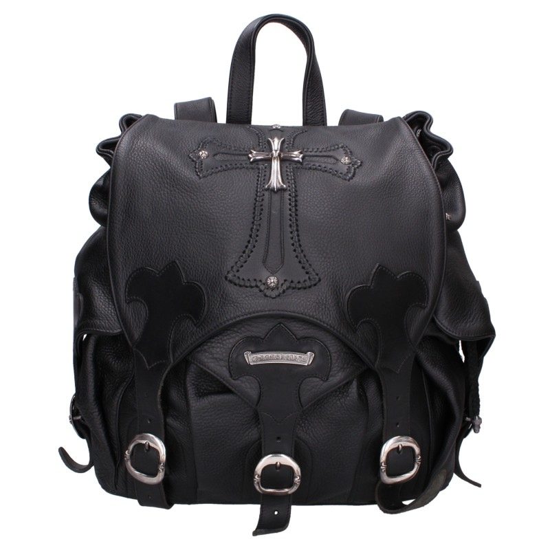 Chrome Hearts CH Cross-L Leather Backpack Size ONE SIZE