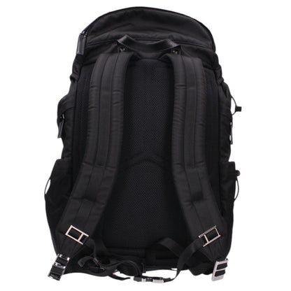 PRADA Nylon Triangle Logo Plate Backpack Size ONE SIZE