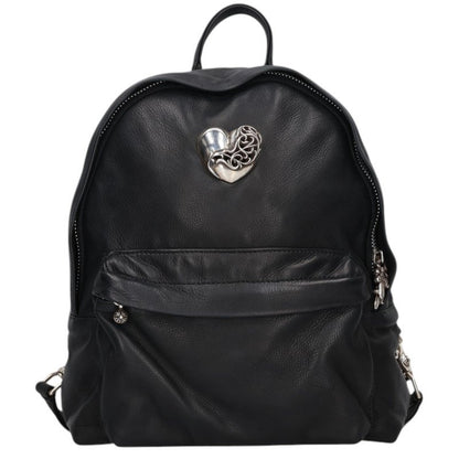 Chrome Hearts Heart Leather Backpack Multi Size ONE SIZE