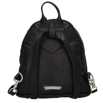Chrome Hearts Heart Leather Backpack Multi Size ONE SIZE
