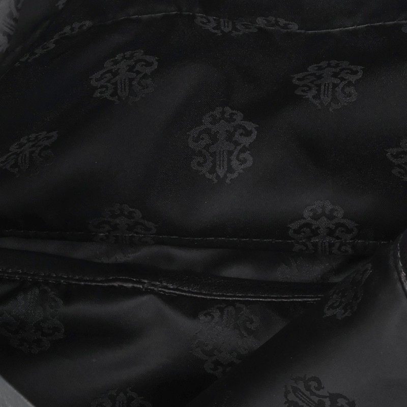 Chrome Hearts Heart Leather Backpack Multi Size ONE SIZE