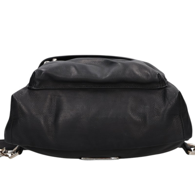 Chrome Hearts Heart Leather Backpack Multi Size ONE SIZE