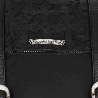 Chrome Hearts Cemetery Cross Backpack Black Size ONE SIZE