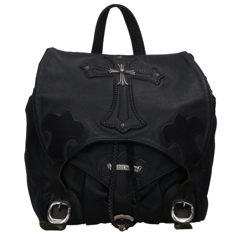 Chrome Hearts Large Cross Leather Backpack