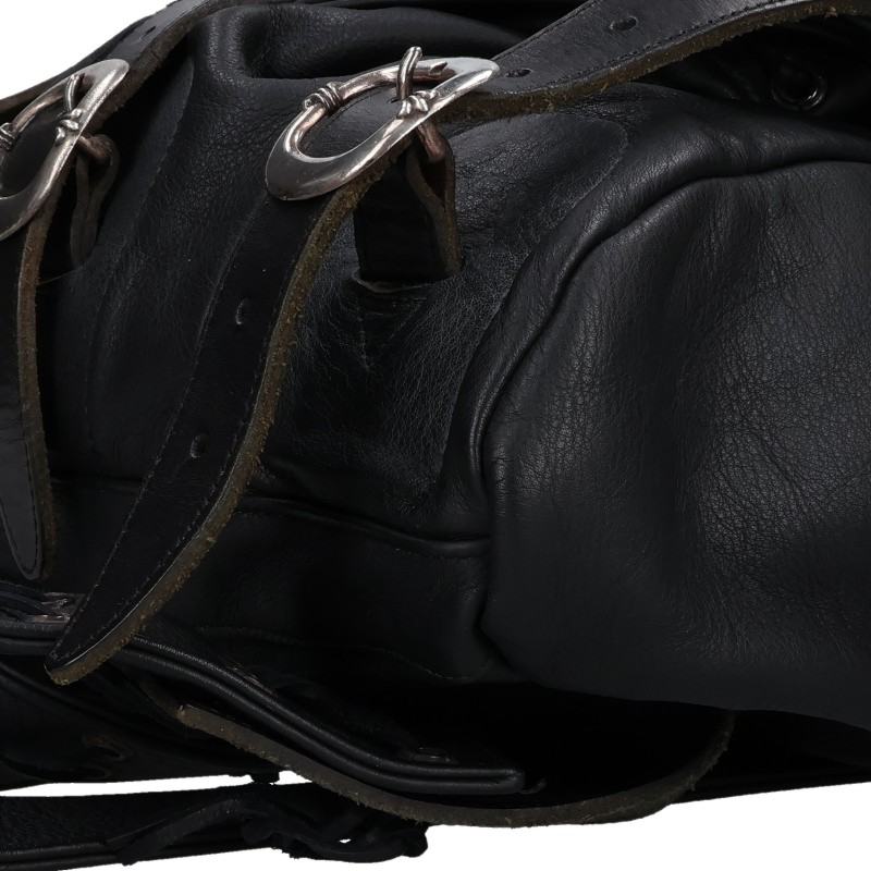Chrome Hearts Large Cross Leather Backpack