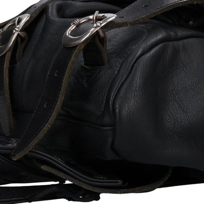 Chrome Hearts Large Cross Leather Backpack