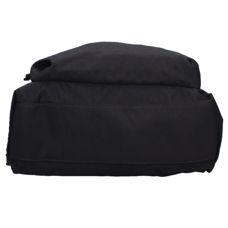 BALENCIAGA Wheel Logo Embroidered Nylon Backpack Black