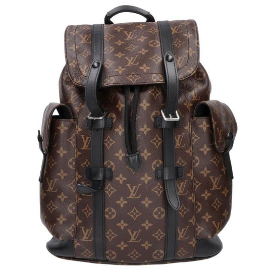LOUISVUITTON Christopher MM Macassar Backpack Brown Size MM