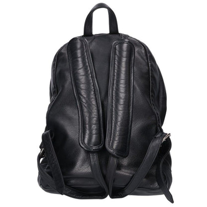 Chrome Hearts Cemetery Cross Patch Leather Backpack