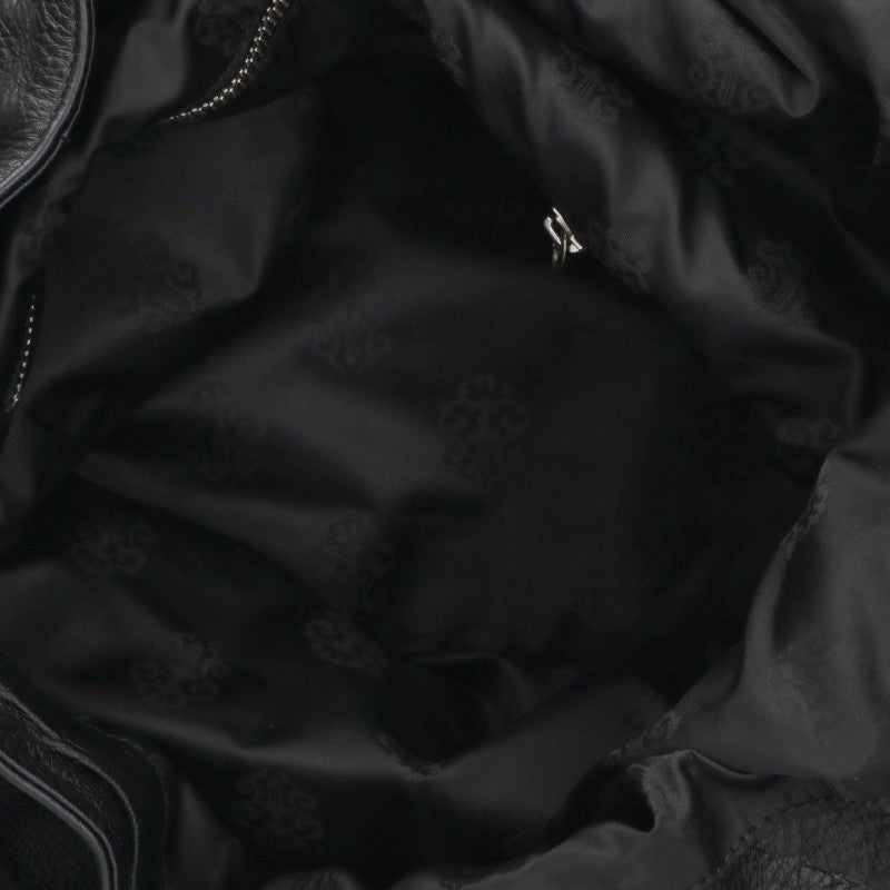 Chrome Hearts STRANGE LOVE Large CH Backpack Black/Silver