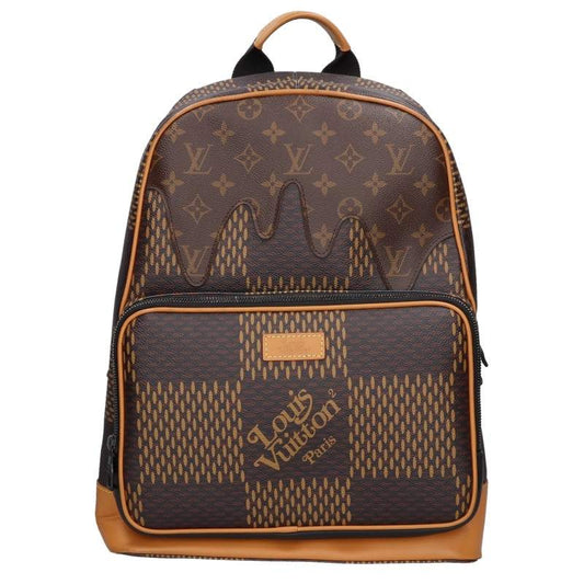 LOUISVUITTON x NIGO Damier Giant Monogram Backpack Brown