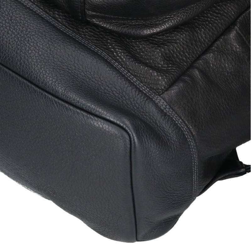 Chrome Hearts 7TH GRADE Cemetery Cross Leather Backpack