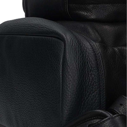 Chrome Hearts Cemetery Cross Patch Leather Backpack