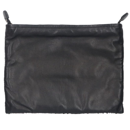 Chrome Hearts Dagger Zip Leather Clutch Bag Size ONE SIZE