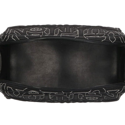LOUISVUITTON LV Snow Dopp Kit Clutch Bag Black Size ONE SIZE