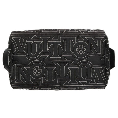 LOUISVUITTON LV Snow Dopp Kit Clutch Bag Black Size ONE SIZE