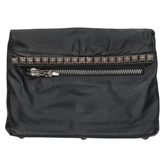 Chrome Hearts Pyramid Studded Leather Clutch Size ONE SIZE