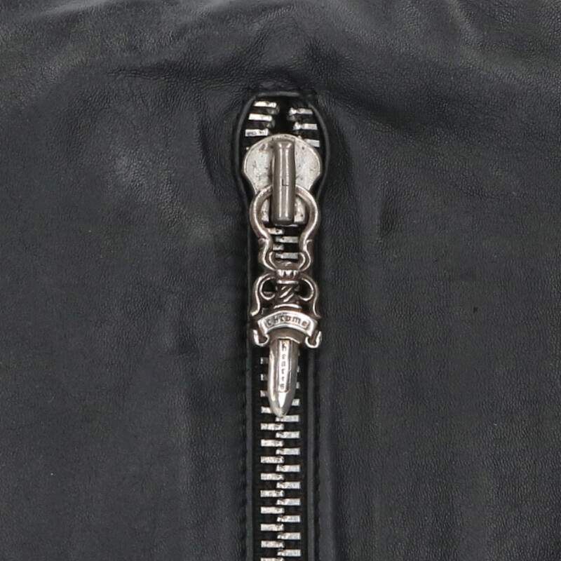Chrome Hearts Pyramid Studded Leather Clutch Size ONE SIZE