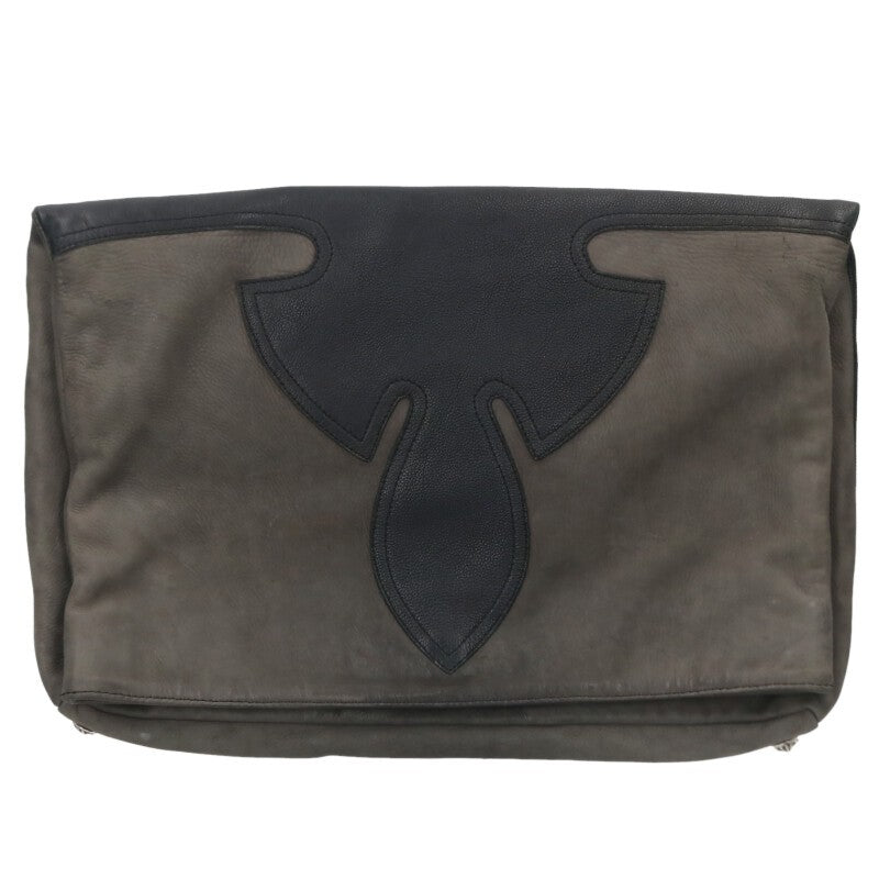 Chrome Hearts Flare Knee Suede Leather Panel Size ONE SIZE