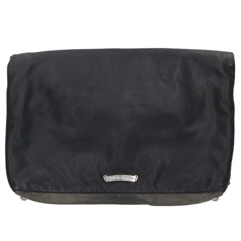 Chrome Hearts Flare Knee Suede Leather Panel Size ONE SIZE