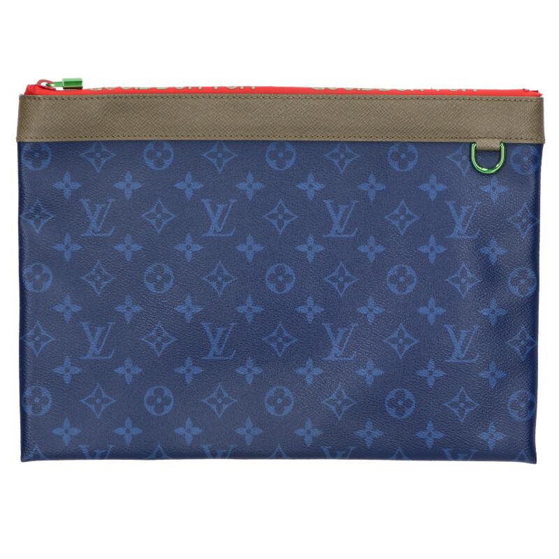 Louis Vuitton Polo Pochette Clutch bag Blue