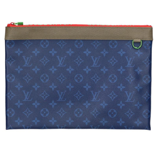 Louis Vuitton Polo Pochette Clutch bag Blue