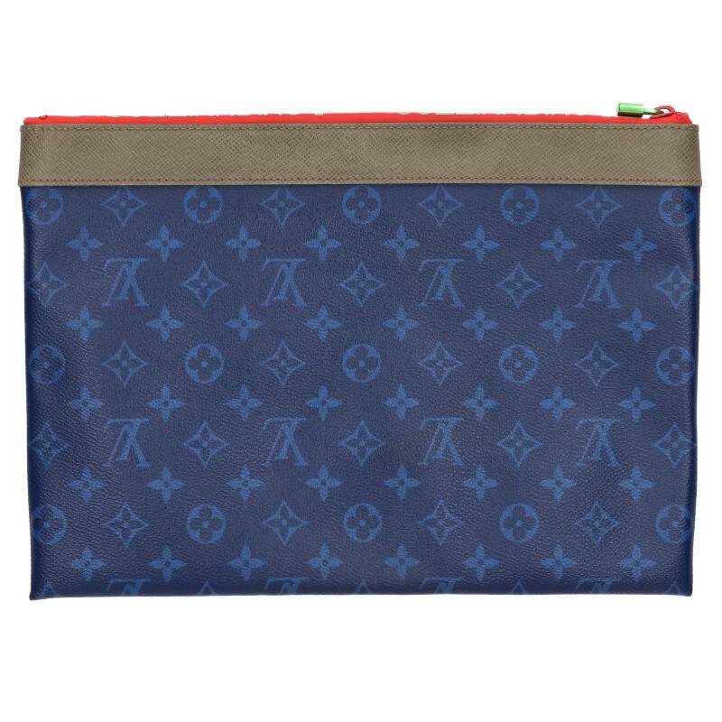 Louis Vuitton Polo Pochette Clutch bag Blue