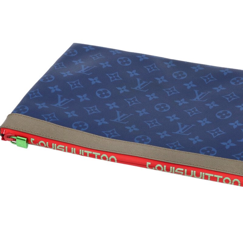 Louis Vuitton Polo Pochette Clutch bag Blue