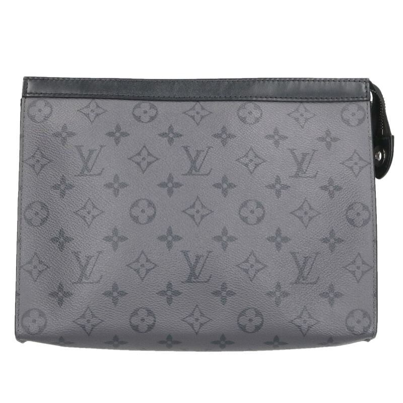 Louis Vuitton Pochette Gray x Black