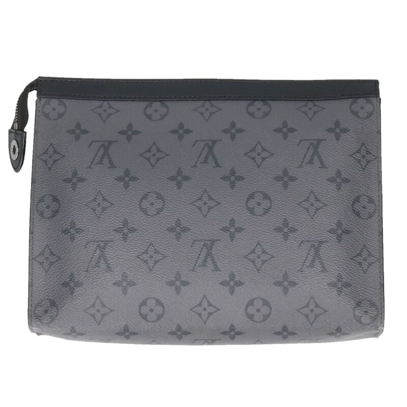 Louis Vuitton Pochette Gray x Black