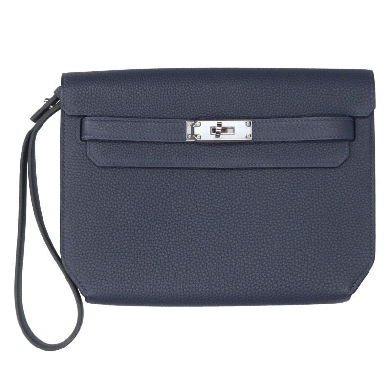 HERMES Kelly Depeches 25 Togo Clutch Bag Size ONE SIZE