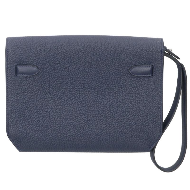 HERMES Kelly Depeches 25 Togo Clutch Bag Size ONE SIZE