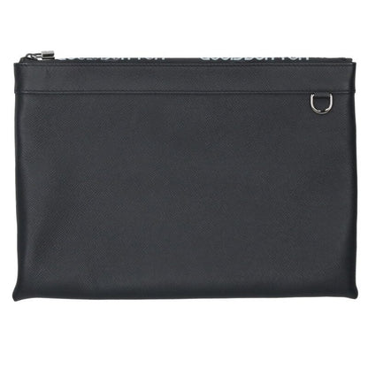 Louis Vuitton Taïga leather Clutch bag Black