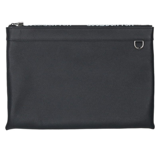 Louis Vuitton Taïga leather Clutch bag Black