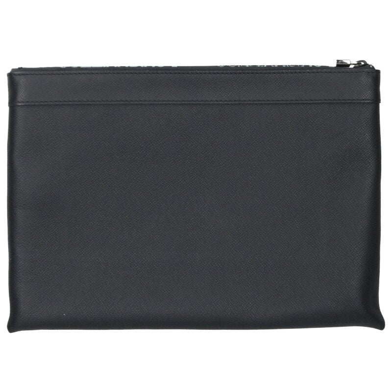 Louis Vuitton Taïga leather Clutch bag Black
