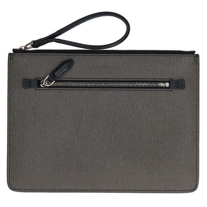 Salvatore Ferragamo Leather Clutch Bag Size ONE SIZE