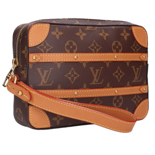 LOUISVUITTON Soft Trunk Pochette Monogram Size ONE SIZE